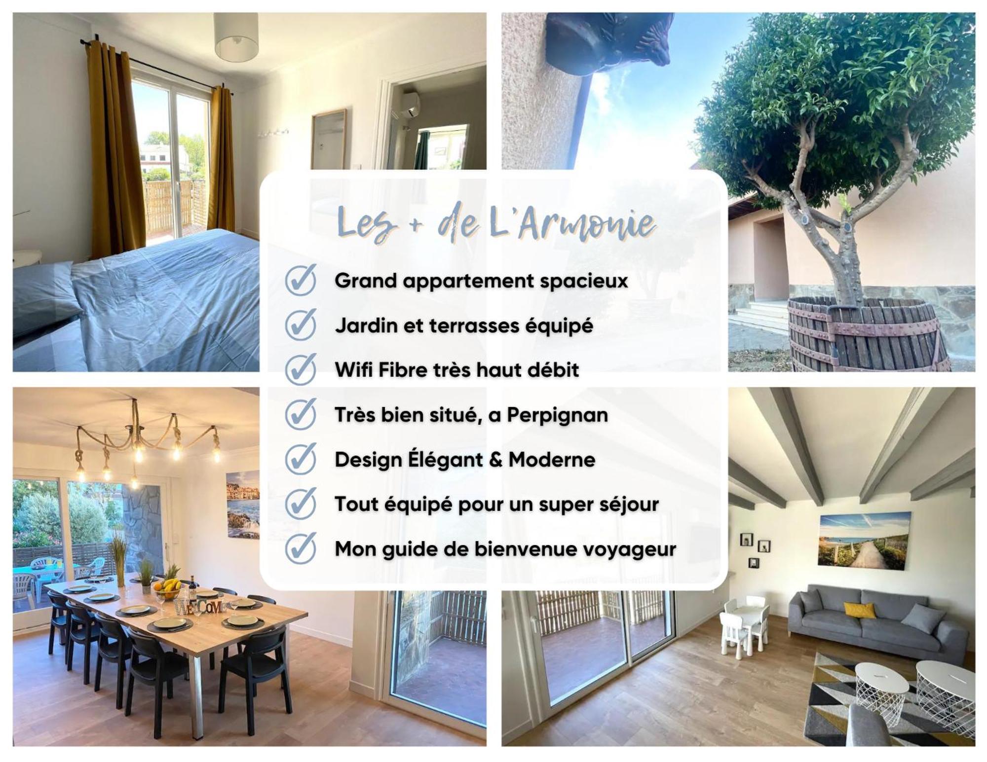 L'Artmonie - Climatise - Jardin - Centre-Ville - Plage Perpignan Eksteriør billede
